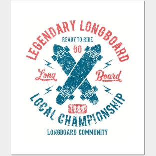 Legendary Longboard Local Championship Posters and Art